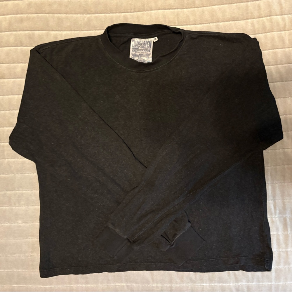 Jungmaven Black Long Sleeve Shirt